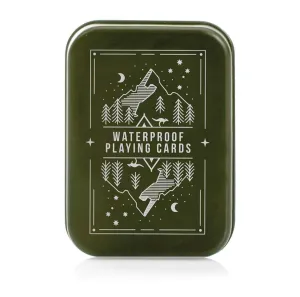 Waterproof Playing Cards in a Tin