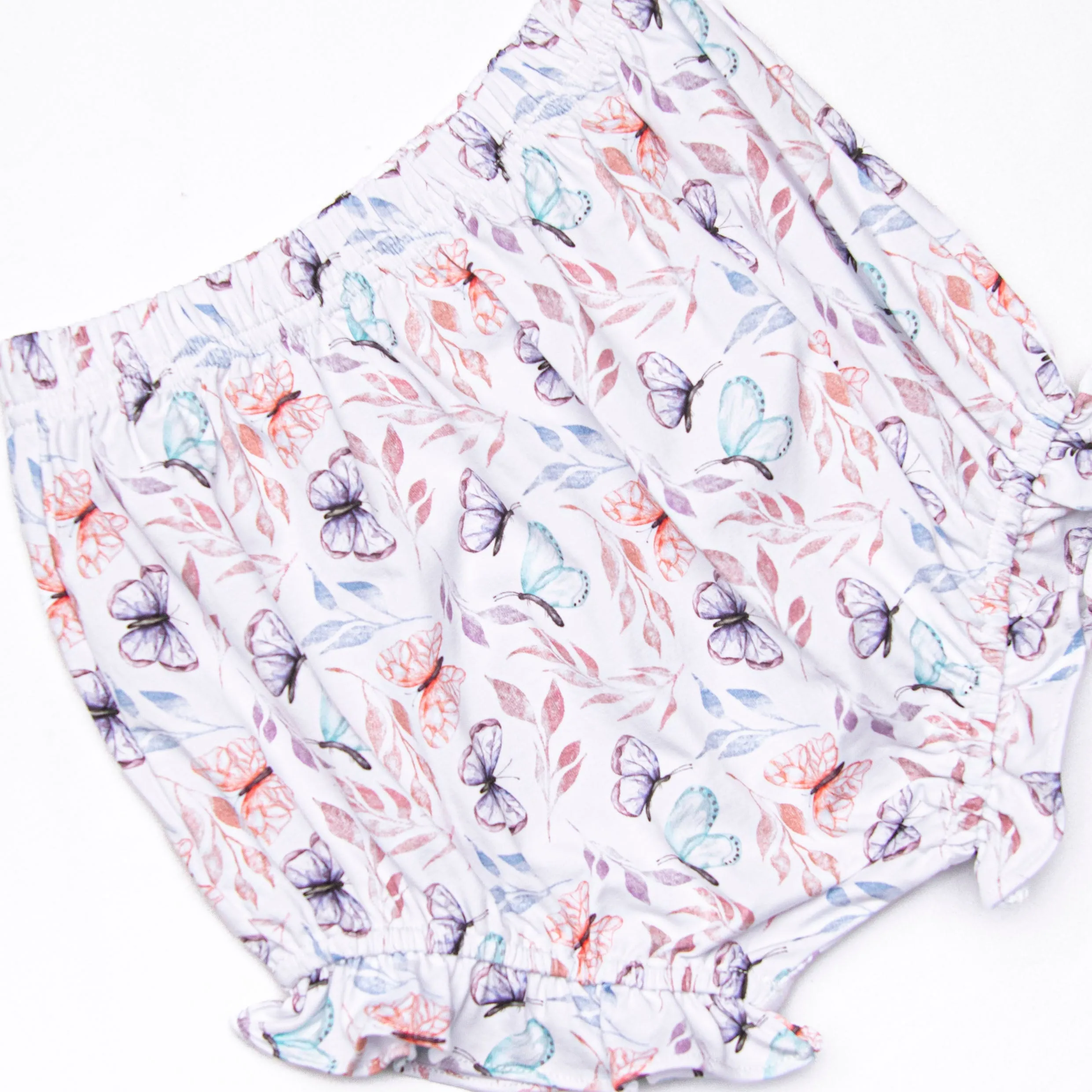 Whispering Wings Diaper Set, Purple