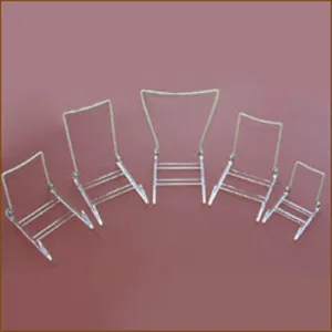 White Vinyl Gibson Holders - Size 3
