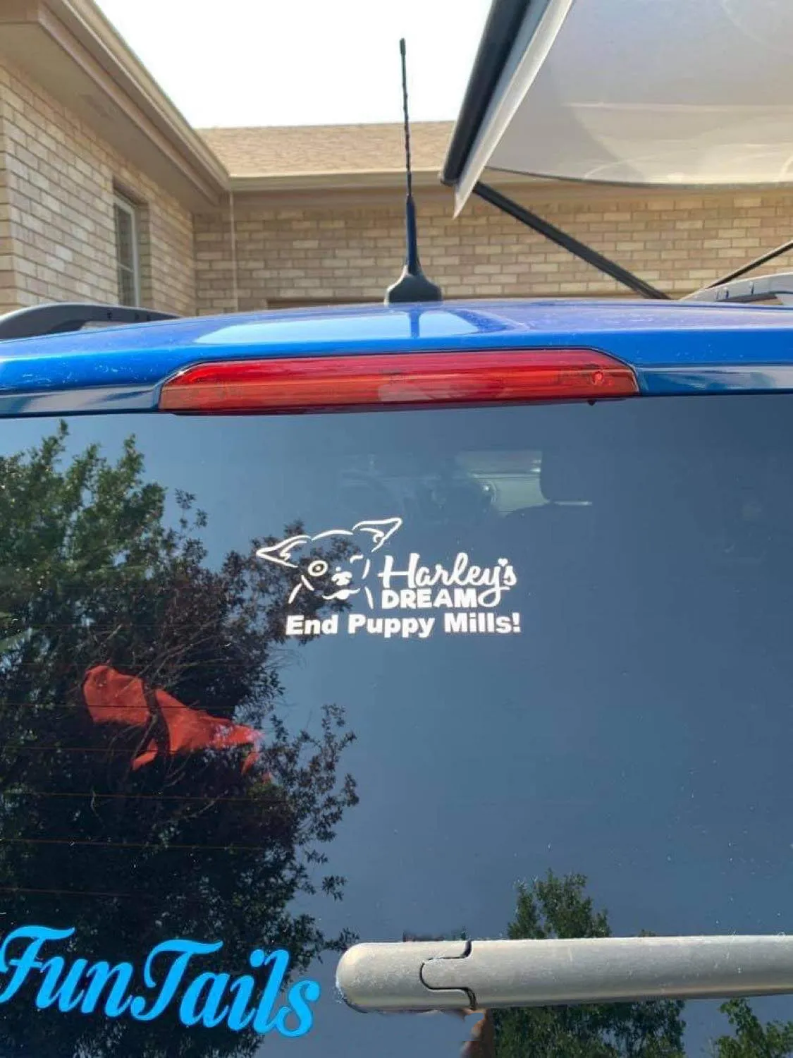 Window Decal - Harley's Dream