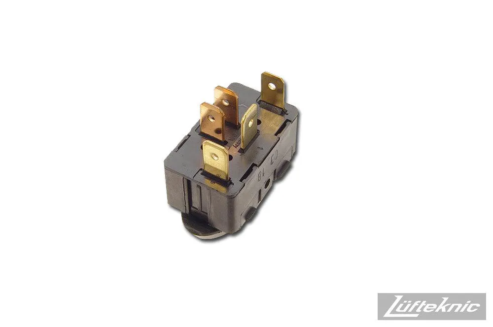 Window switch, matte black - Porsche 911 type 996 2002-2005, Boxster type 986 2002-2004