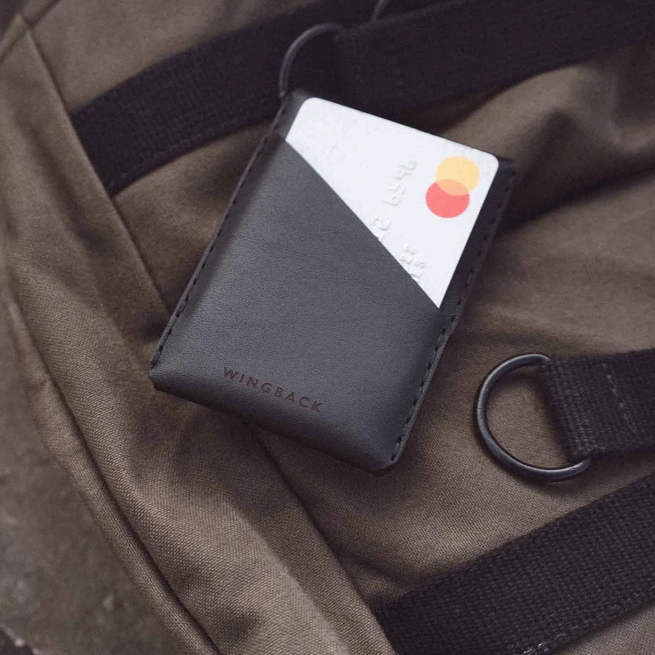 Wingback Wingston CardHolder - Dual Symmetrical Pockets