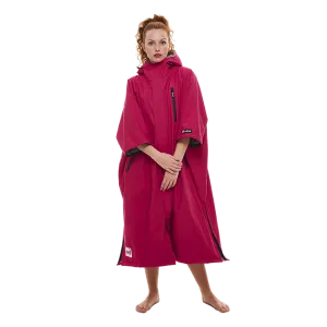 Women's Short Sleeve Pro Change Robe EVO - Fuchsia
