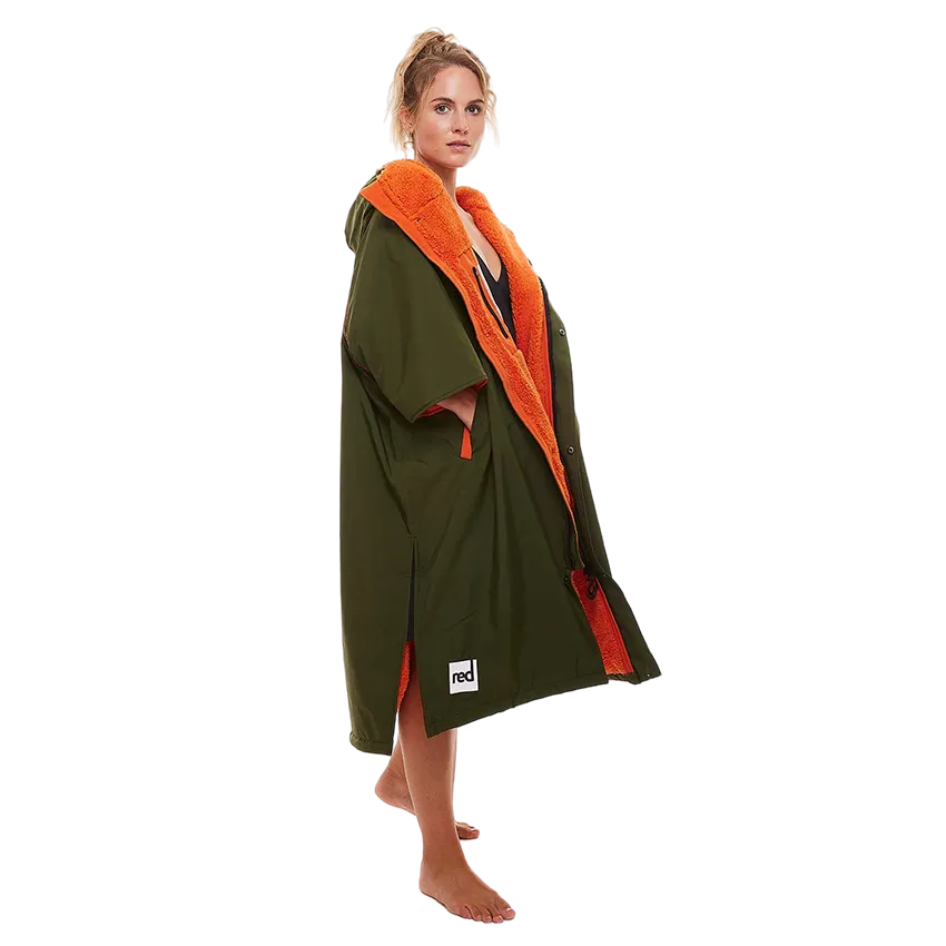 Women's Short Sleeve Pro Change Robe EVO - Parker Green