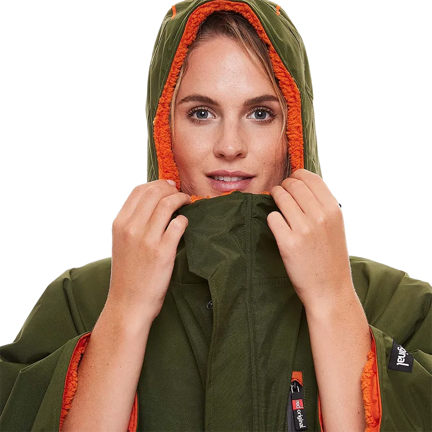 Women's Short Sleeve Pro Change Robe EVO - Parker Green