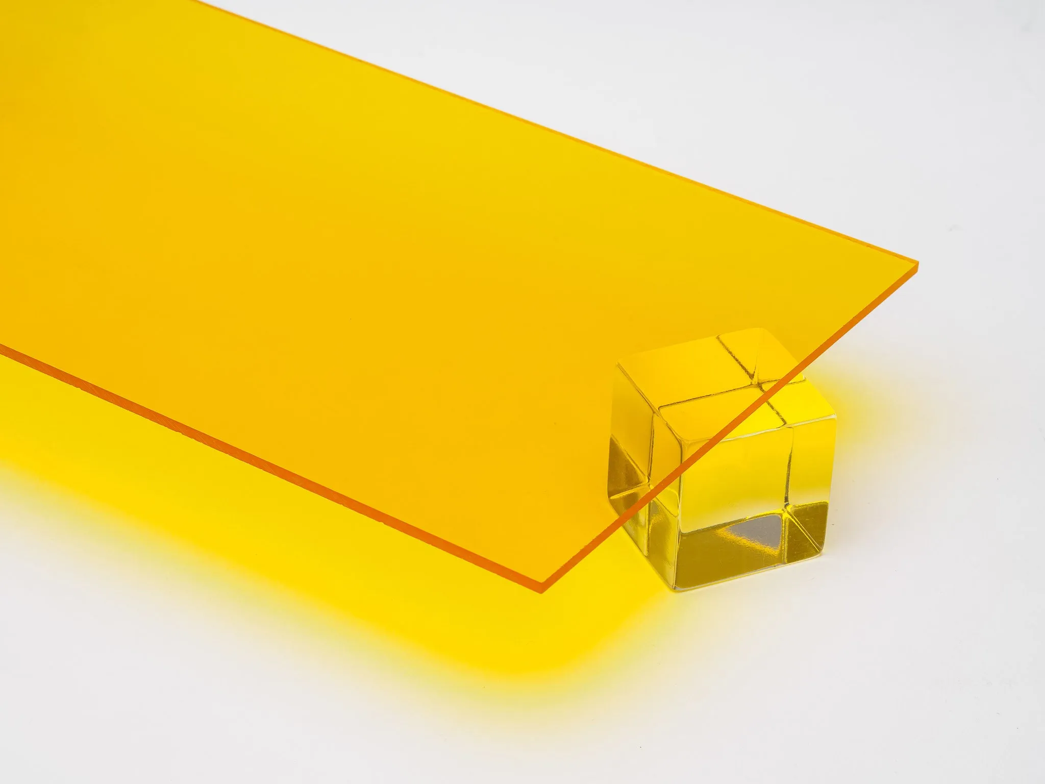 Yellow Transparent Acrylic Sheet