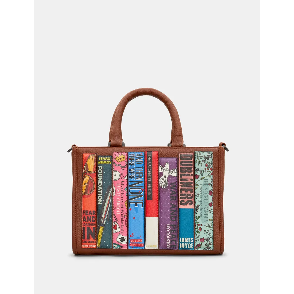 Yoshi Vegan Leather Bookworm Brown Grab Bag