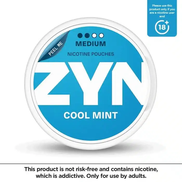 ZYN Cool Mint Nicotine Pouches (20pcs/Can)