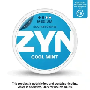 ZYN Cool Mint Nicotine Pouches (20pcs/Can)