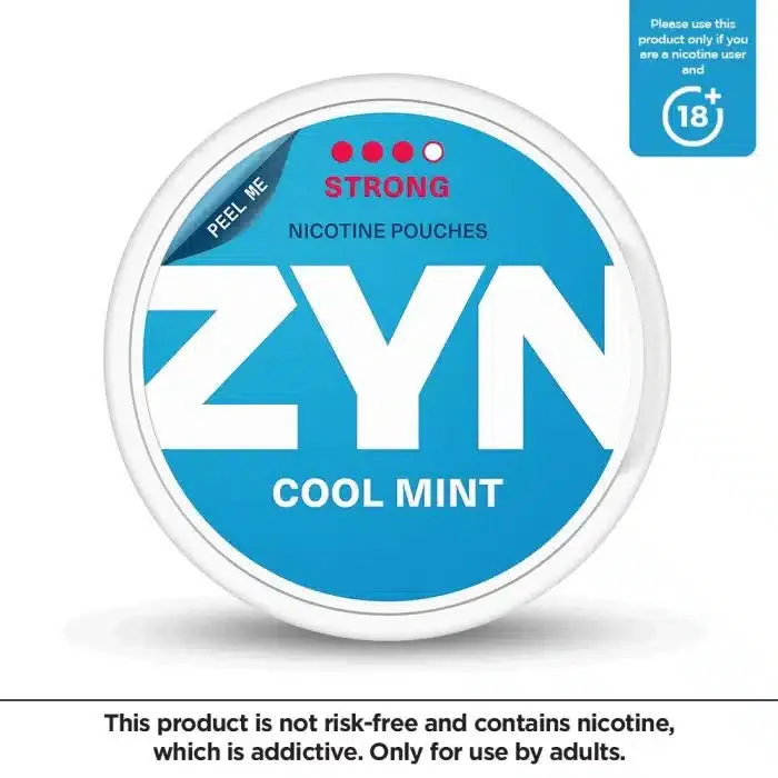 ZYN Cool Mint Nicotine Pouches (20pcs/Can)